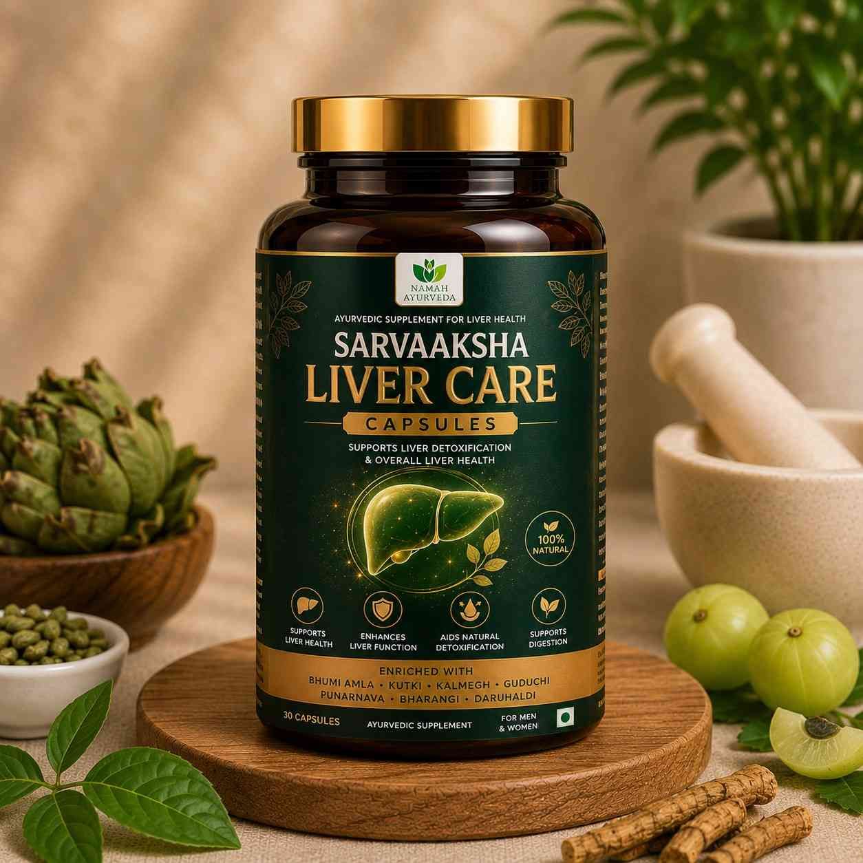 Sarvaaksha Liver Care Capsules